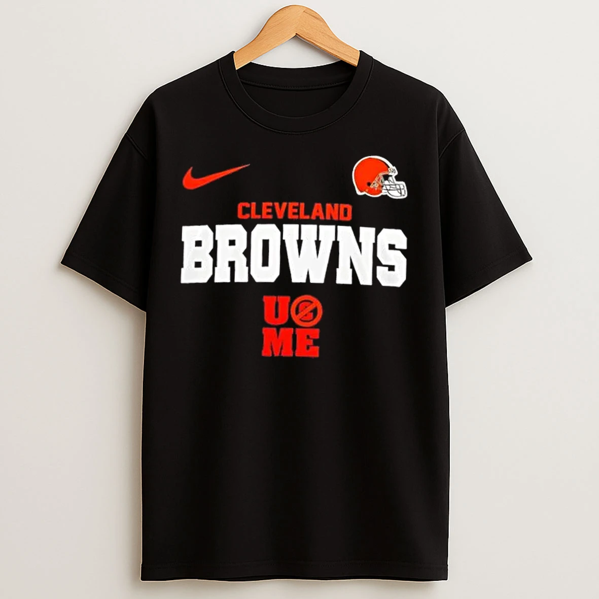 Classic Cleveland Browns X Ucme John Cena Never Give Up T Shirts
