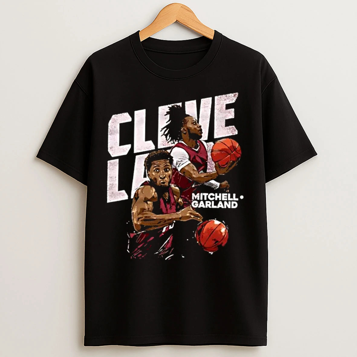 Classic Cleveland Cavaliers Donovan Mitchell And Darius Garland T Shirts