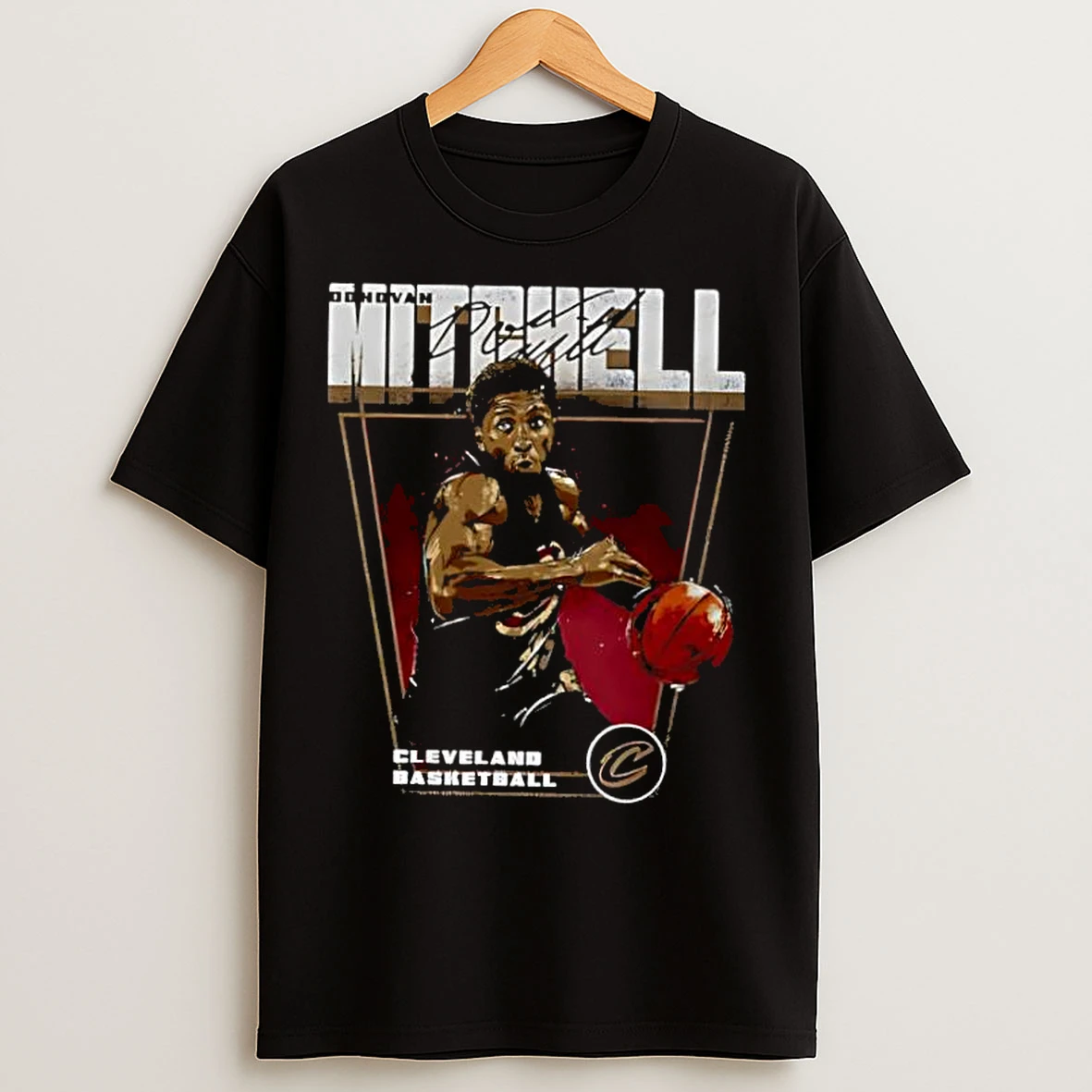 Classic Cleveland Cavaliers Premiere Donovan Mitchell T Shirts