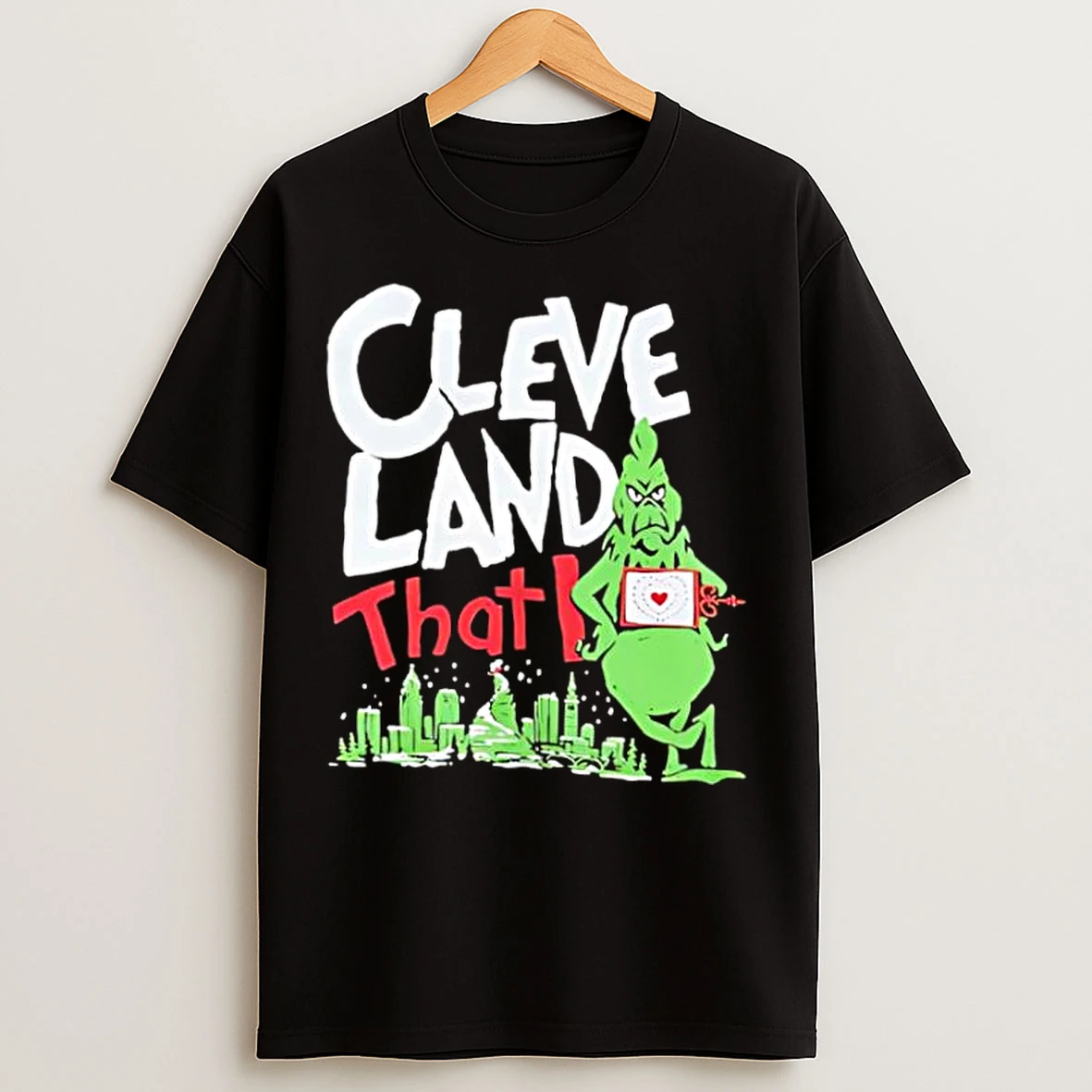 Classic Cleveland That I Grinch T Shirts