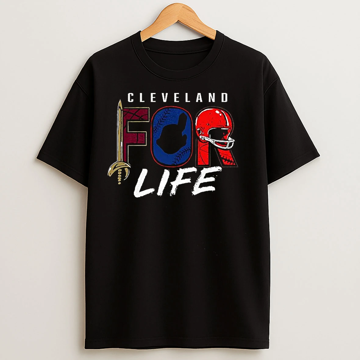Classic Cleveland Sports For Life T Shirts