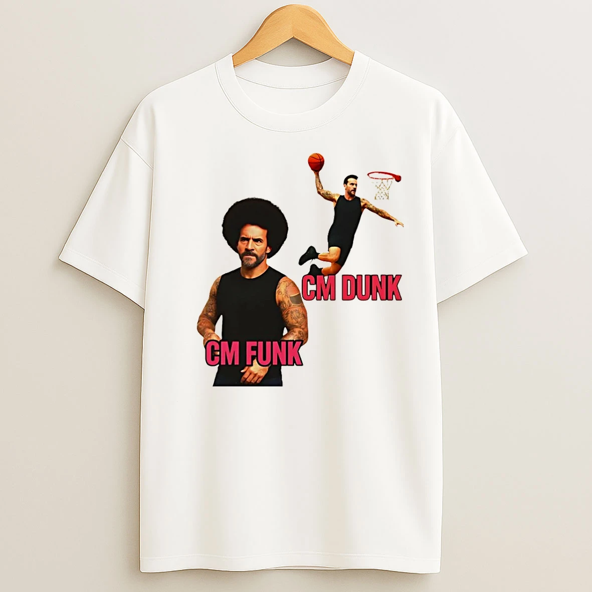 Classic Cm Funk Cm Dunk Wwe Graphic Christmas T Shirts