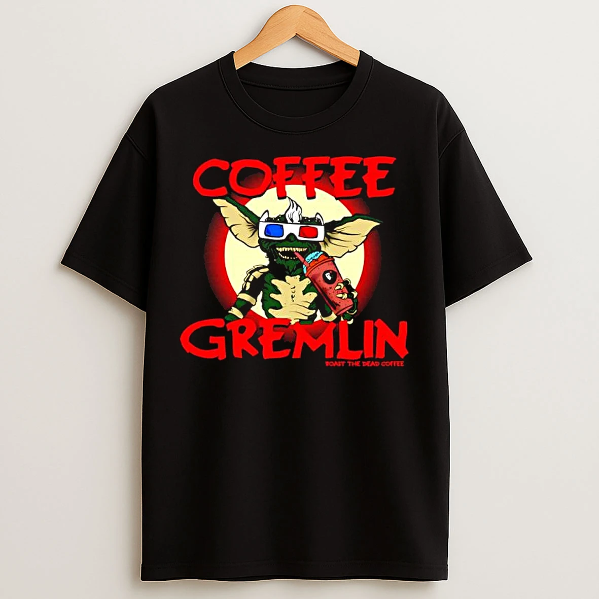 Classic Coffee Gremlin Roast The Dead Coffee Shop T Shirts