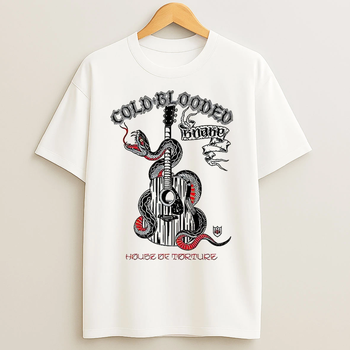 Classic Cold Blooded Snake House Of Torture T Shirts