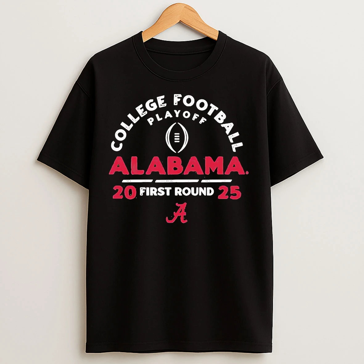 Classic College Football Playoff 2025 Alabama Crimson Tide First Round T Shirts
