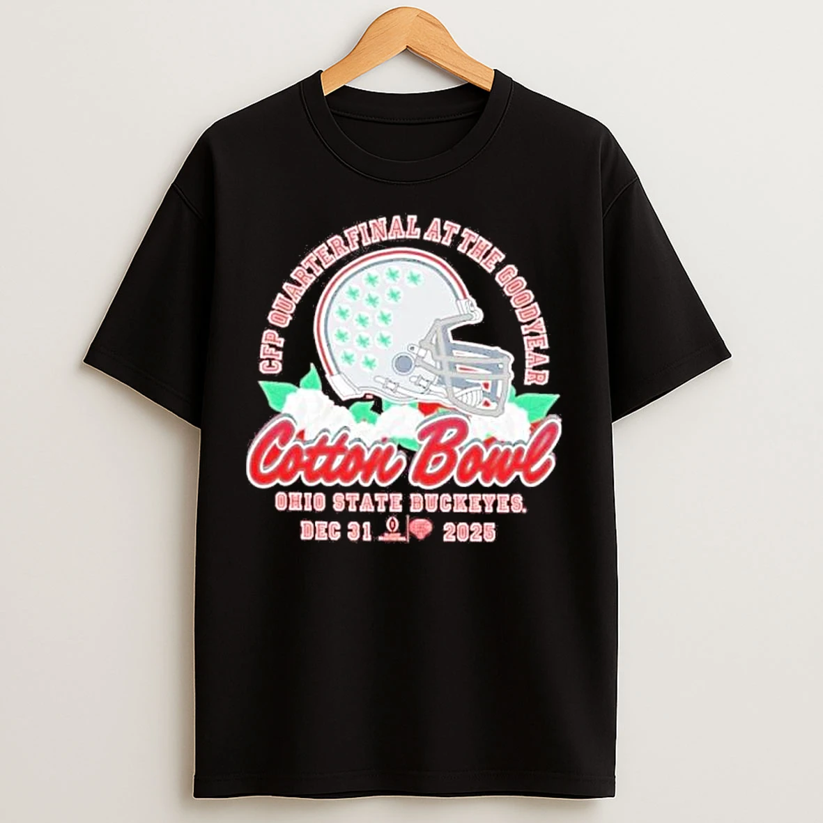 Classic College Football Playoff 2026 Ohio State Cotton Bowl Bound T Shirts