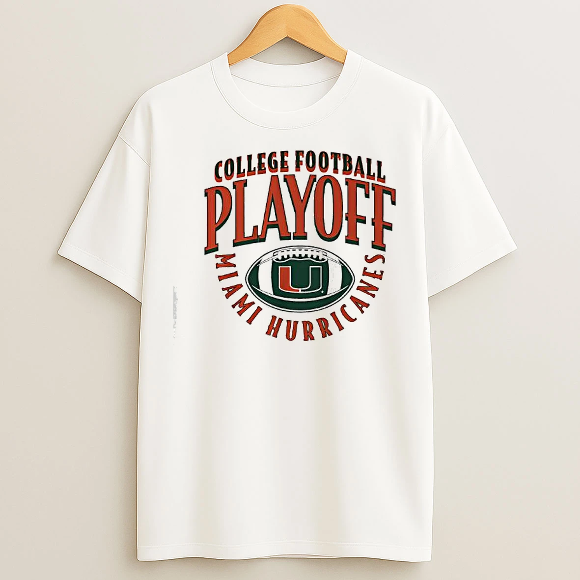 Classic College Football Playoff Miami Hurricanes Football 2025 Cfp Curve T Shirts