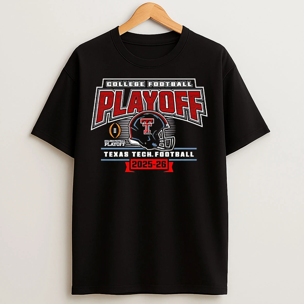 Classic College Football Playoff Texas Tech Red Raiders 2025 2026 Logo T Shirts