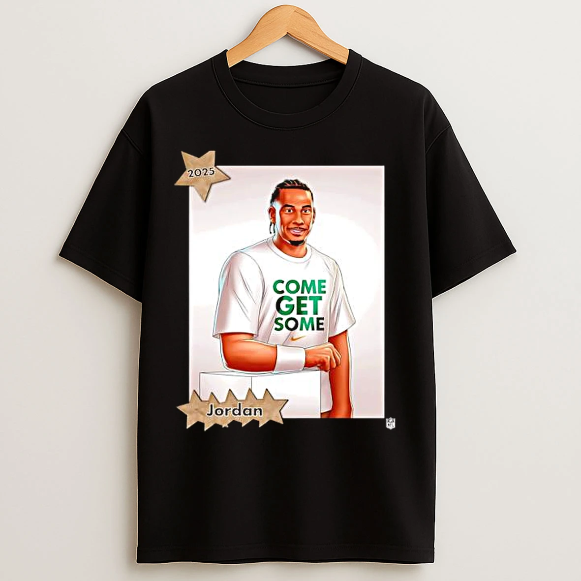 Classic Come Get Some 2025 Packers Jordan Love Graphic T Shirts
