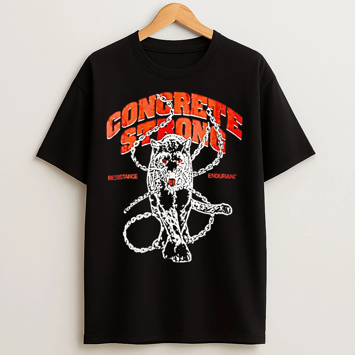 Classic Concrete Strong Resistance Endurance T Shirts