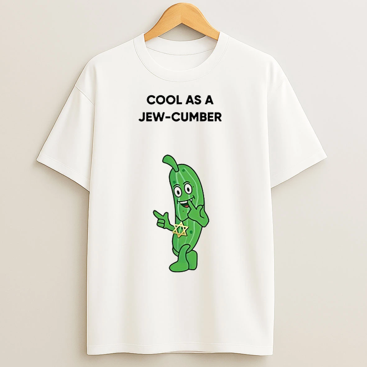 Classic Cool As A Jew Cumber T Shirts