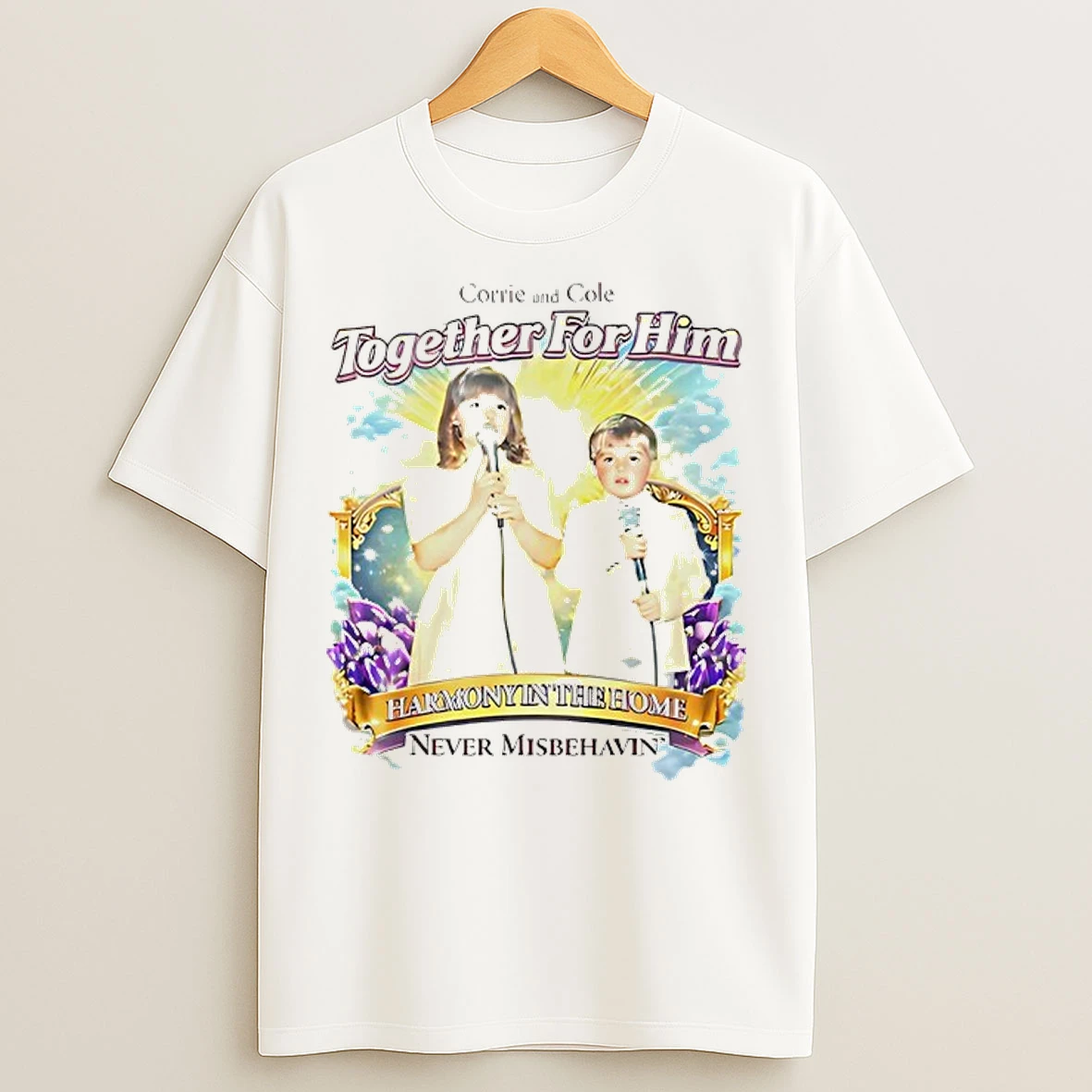 Classic Corrie And Cole Together For Him Harmonyin The Home Family Collection T Shirts