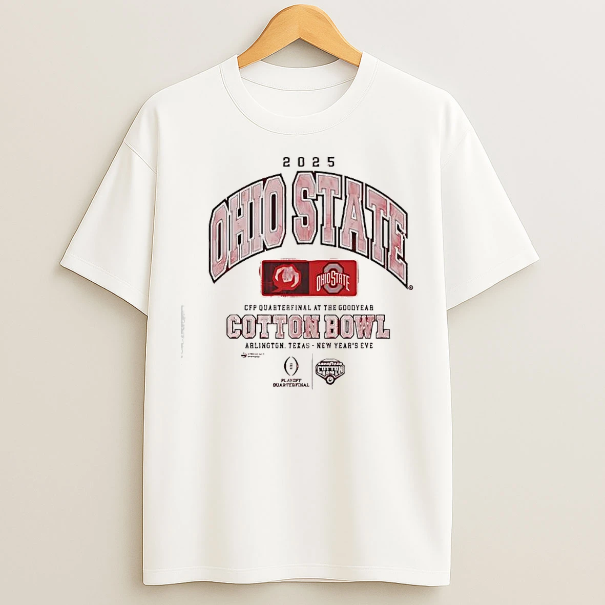 Classic Cotton Bowl 2025 Ohio State Cfp Quarterfinal T Shirts