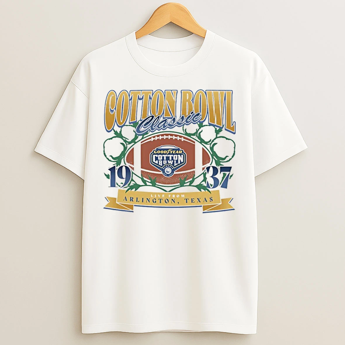 Classic Cotton Bowl Classic 1937 Good Year Cotton Bowl T Shirts