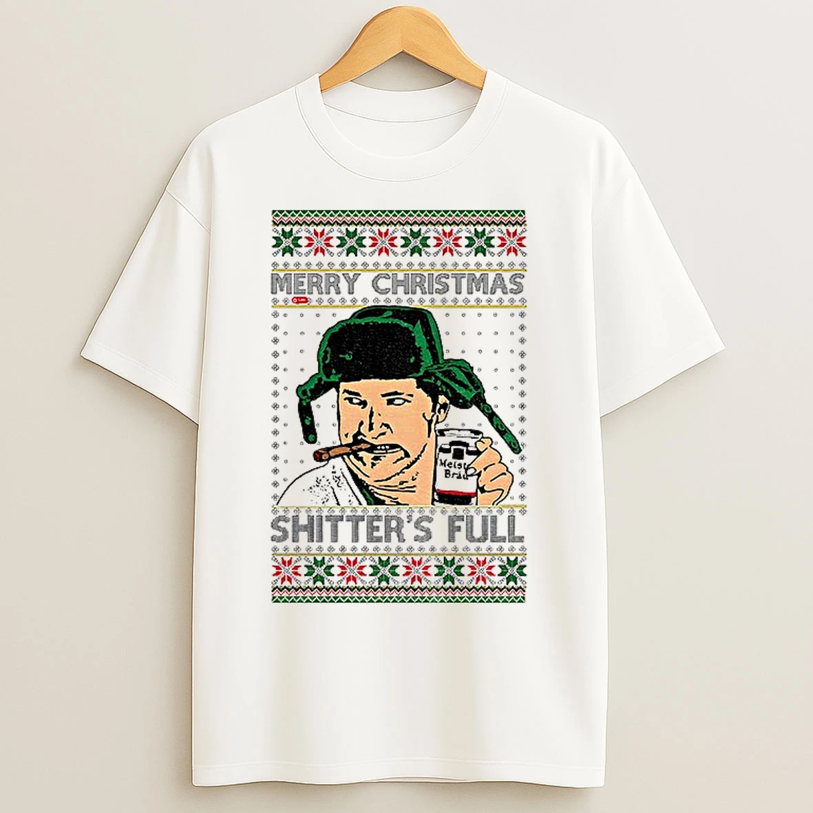 Classic Cousin Eddie Merry Christmas Shitters Full T Shirts