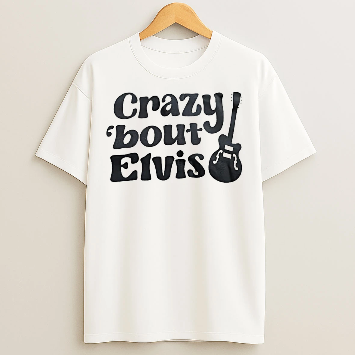 Classic Crazy Bout Elvis T Shirts