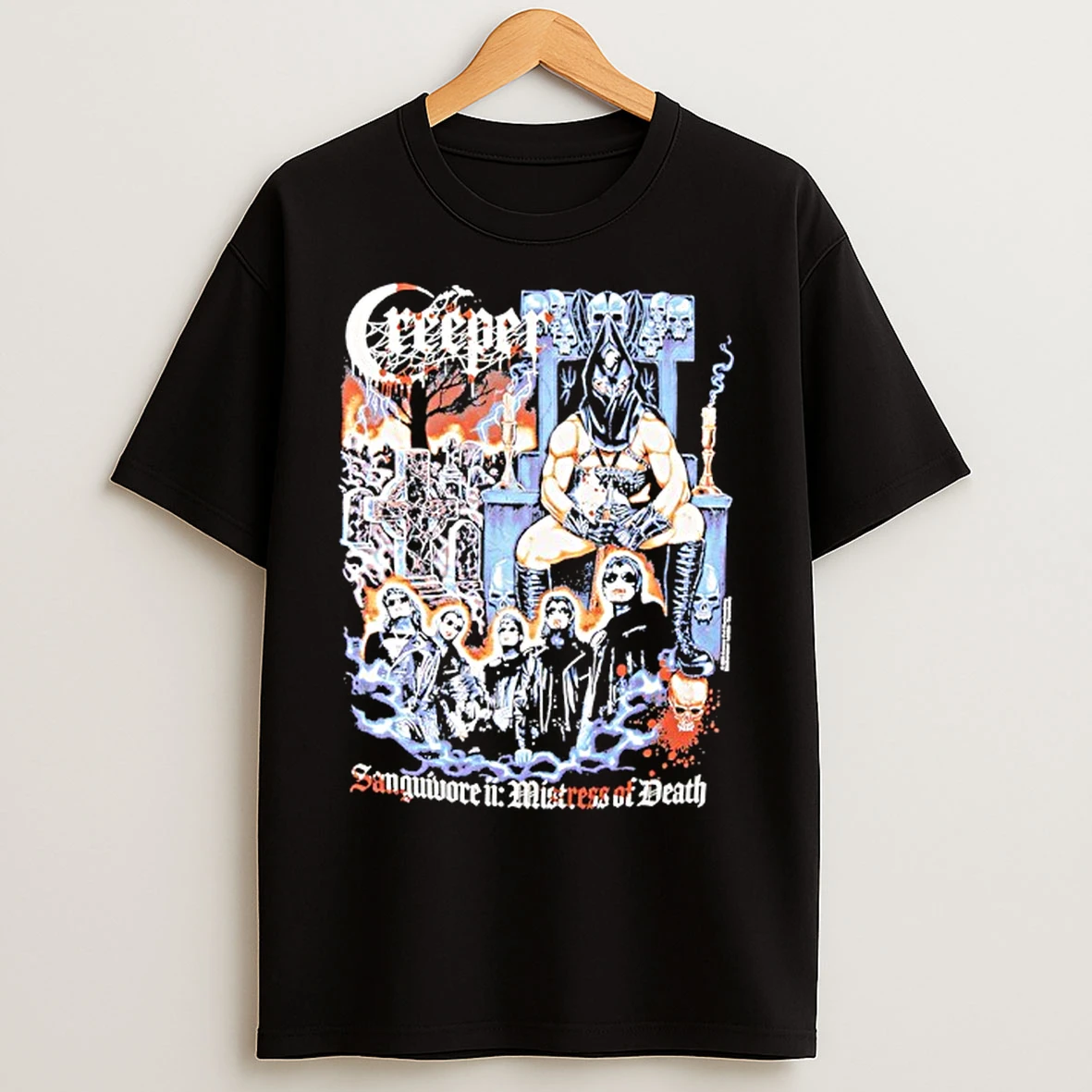 Classic Creeper Sanguivore Ii Mistress Of Death T Shirts