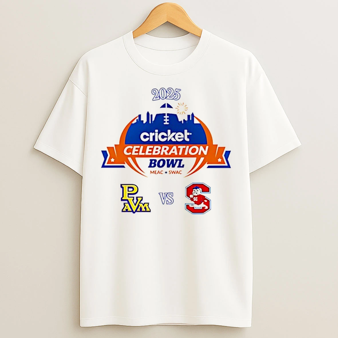 Classic Cricket Celebration Bowl 2025 South Carolina State Vs Prairie View Am T Shirts