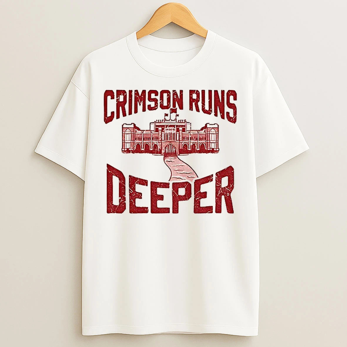Classic Crimson Runs Deeper Alabama Crimson Tide Football 2025 2026 T Shirts