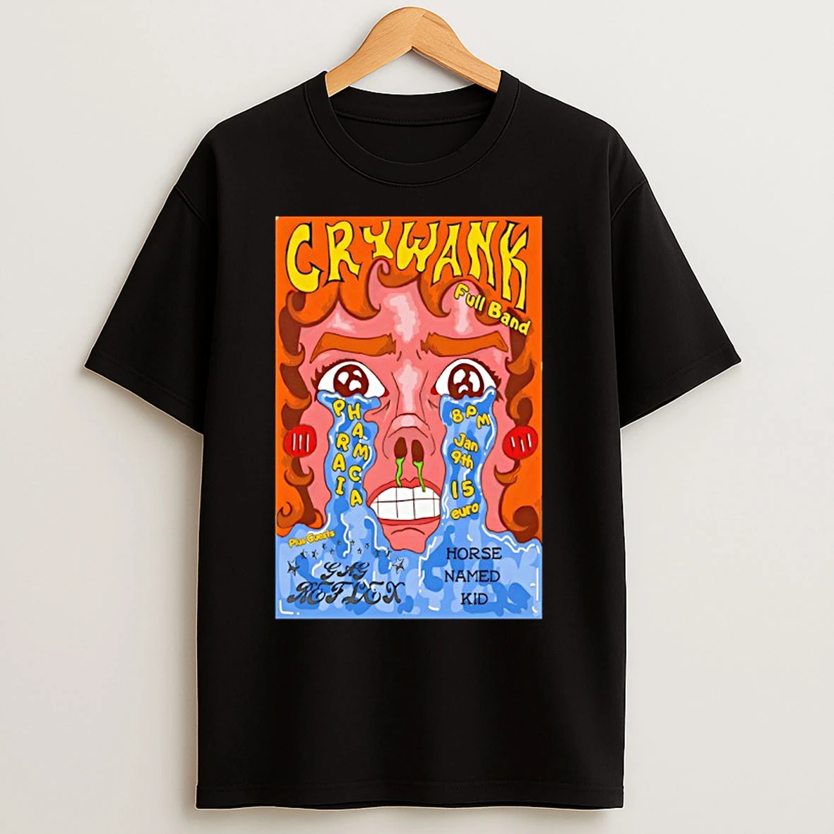 Classic Crywank Jan 9 2026 Pharmacia Limerick Ireland T Shirts