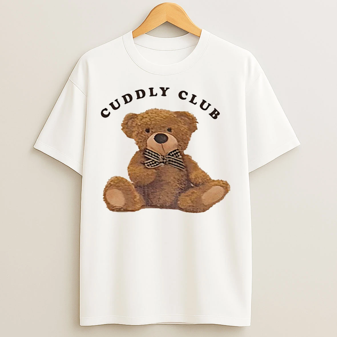 Classic Cuddly Club Teddy Bear T Shirts