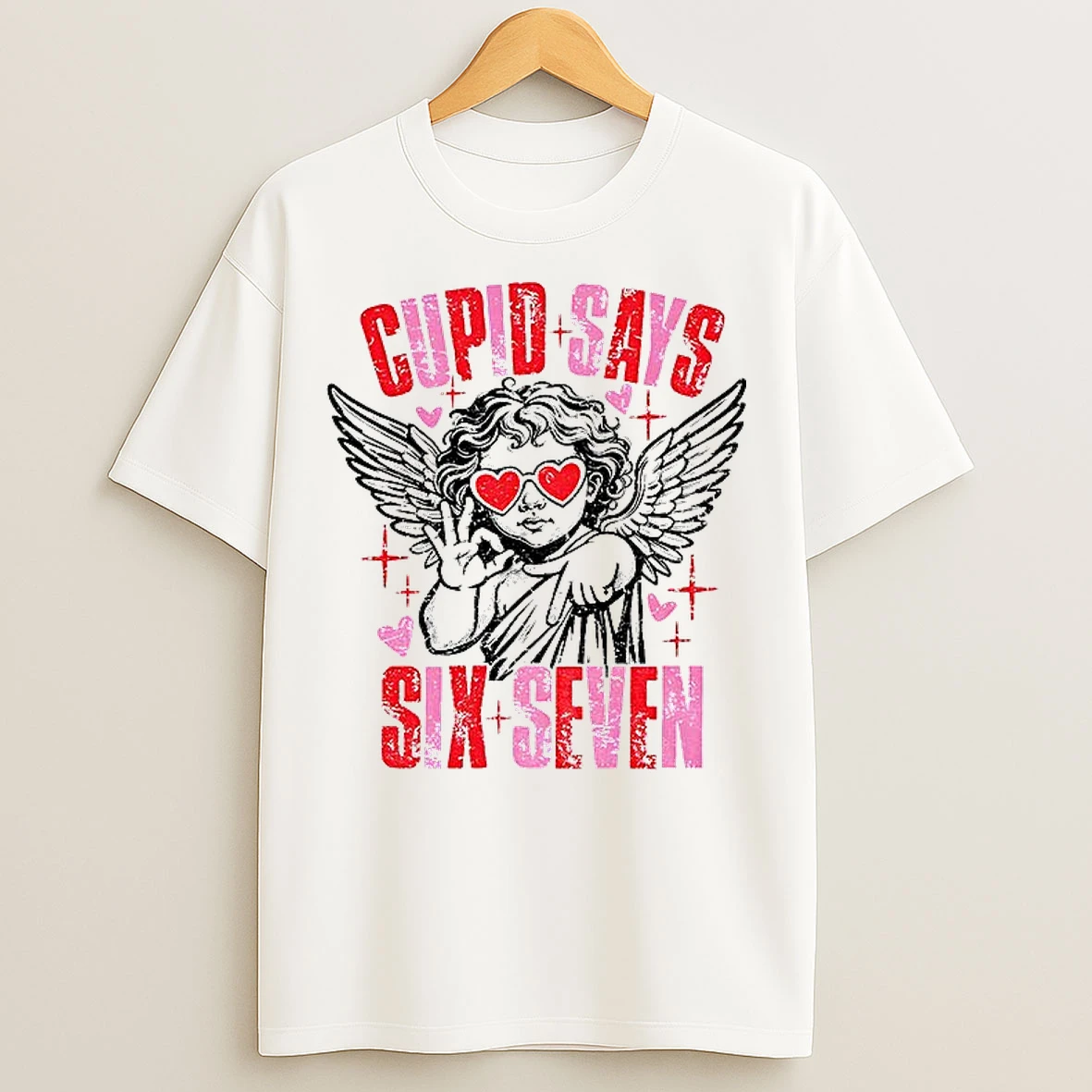 Classic Cupid Days 67 Love Graphic Valentines Day T Shirts