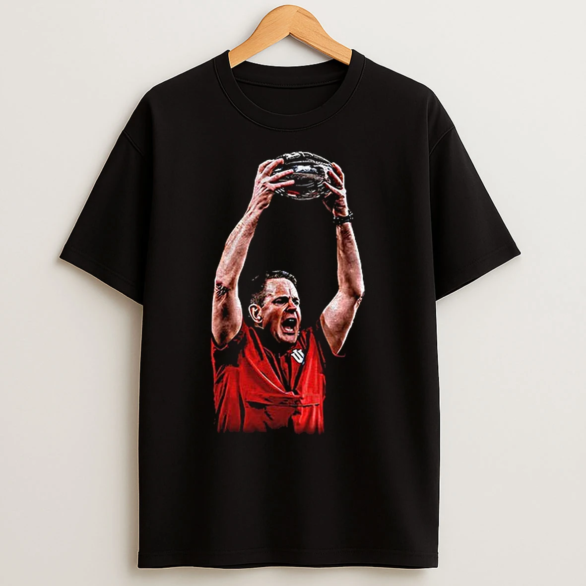 Classic Curt Cignetti Coach Possing Indiana Hoosiers 2026 Football T Shirts