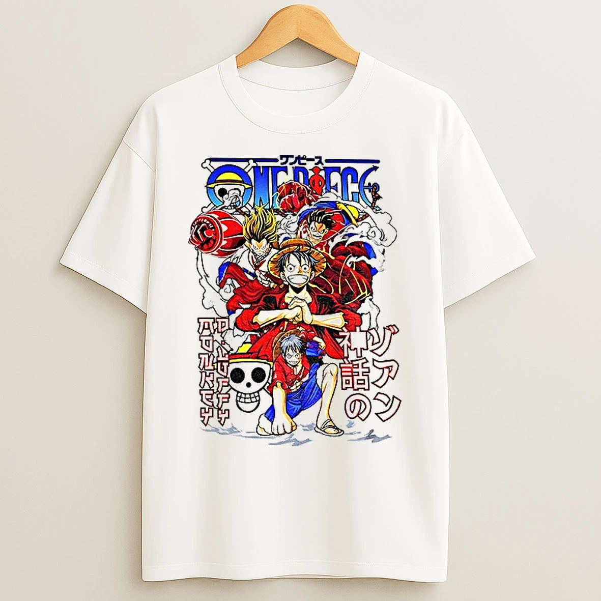 Classic Custom Anime One Piece Cartoon T Shirts