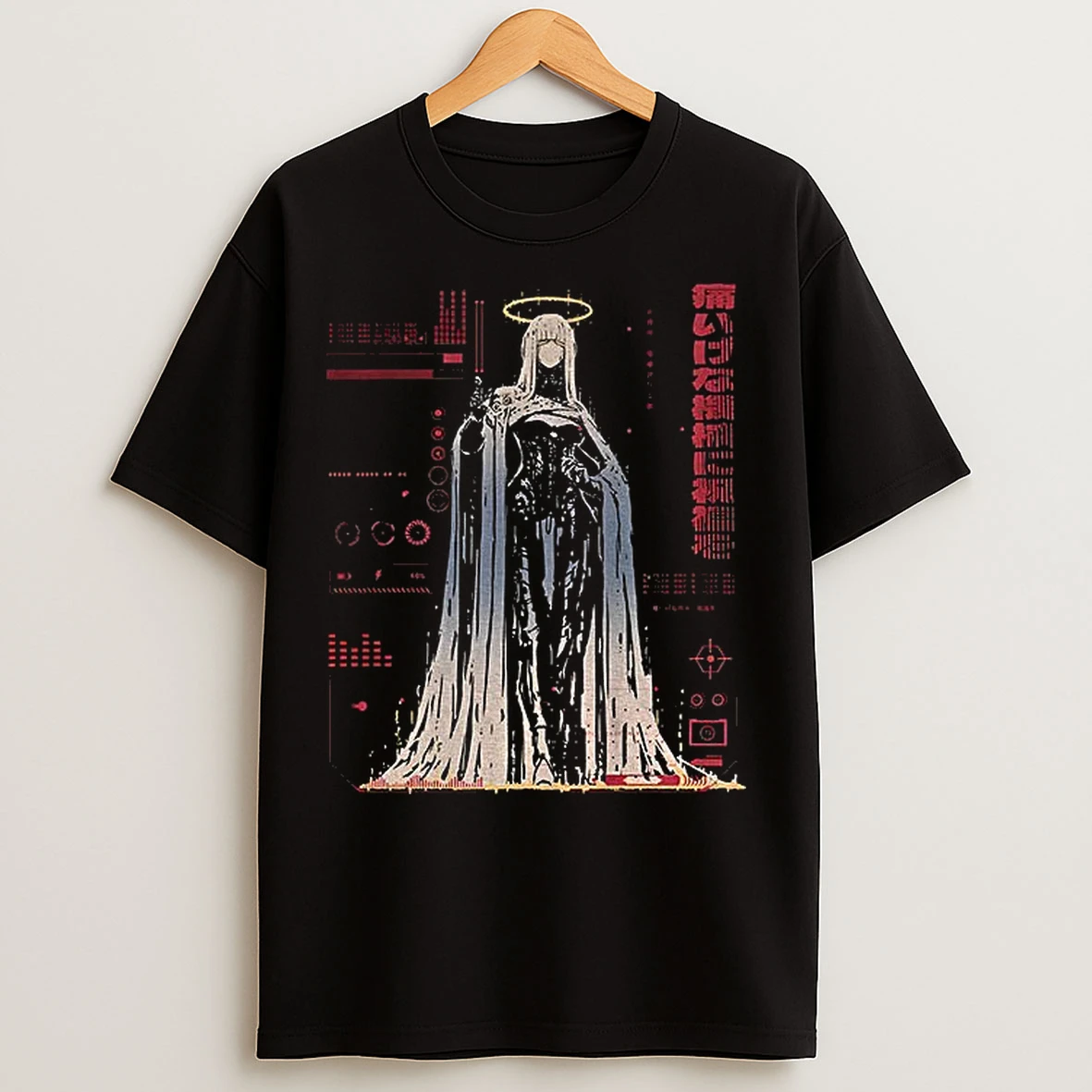 Classic Cyberpunk Cat Girl Iriot Anime T Shirts