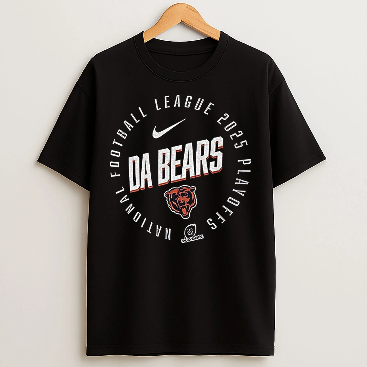 Classic Da Bears National Football League 2025 Playoffs Chicago Bears Football T Shirts