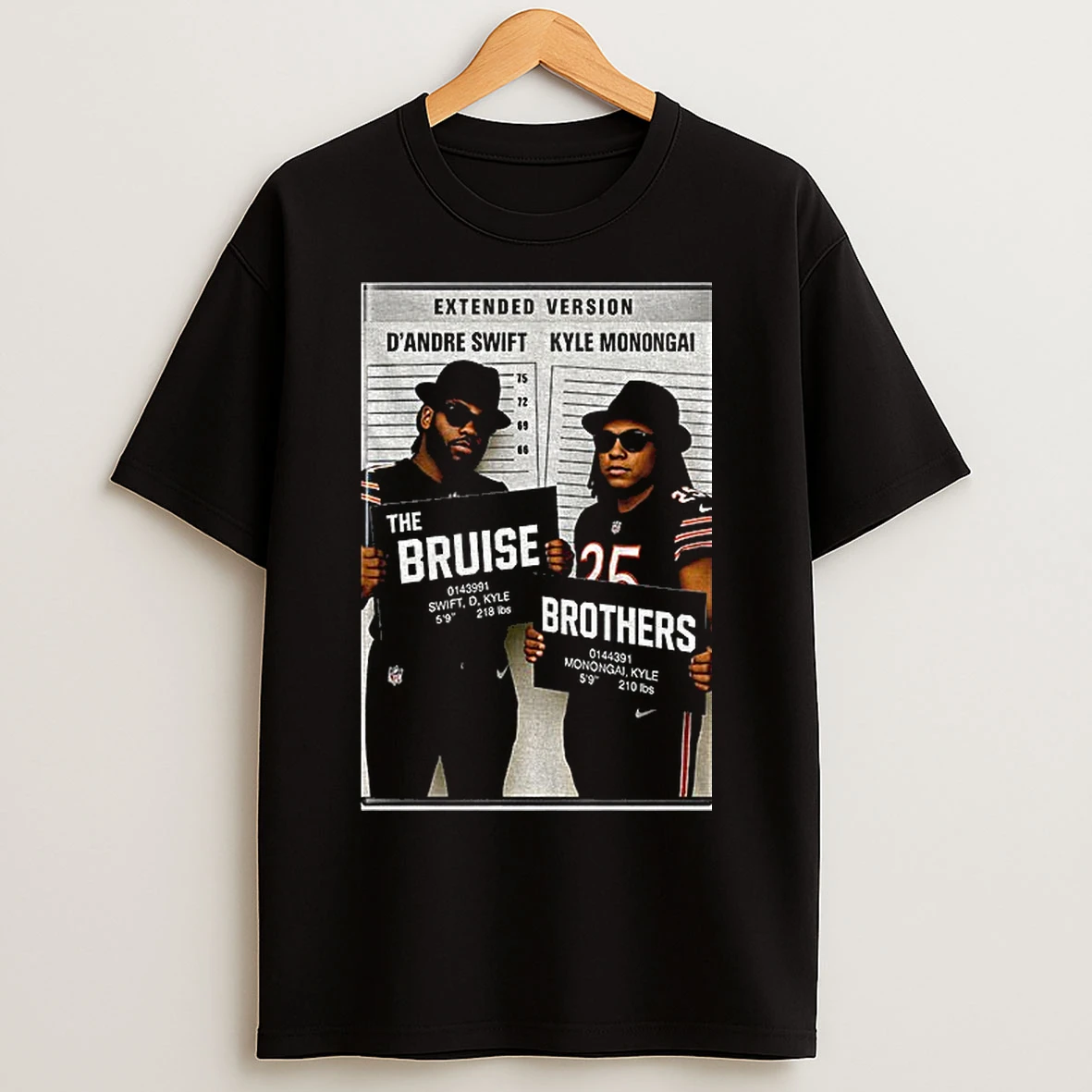 Classic Da Pope And The Bears Brothers Chicago Bears Football 2025 T Shirts