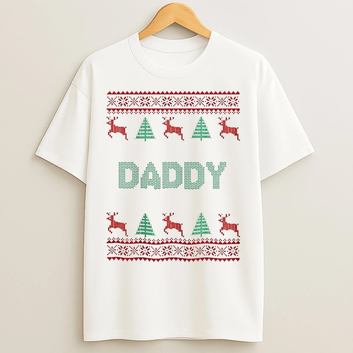 Classic Daddy 2025 Ugly Christmas T Shirts
