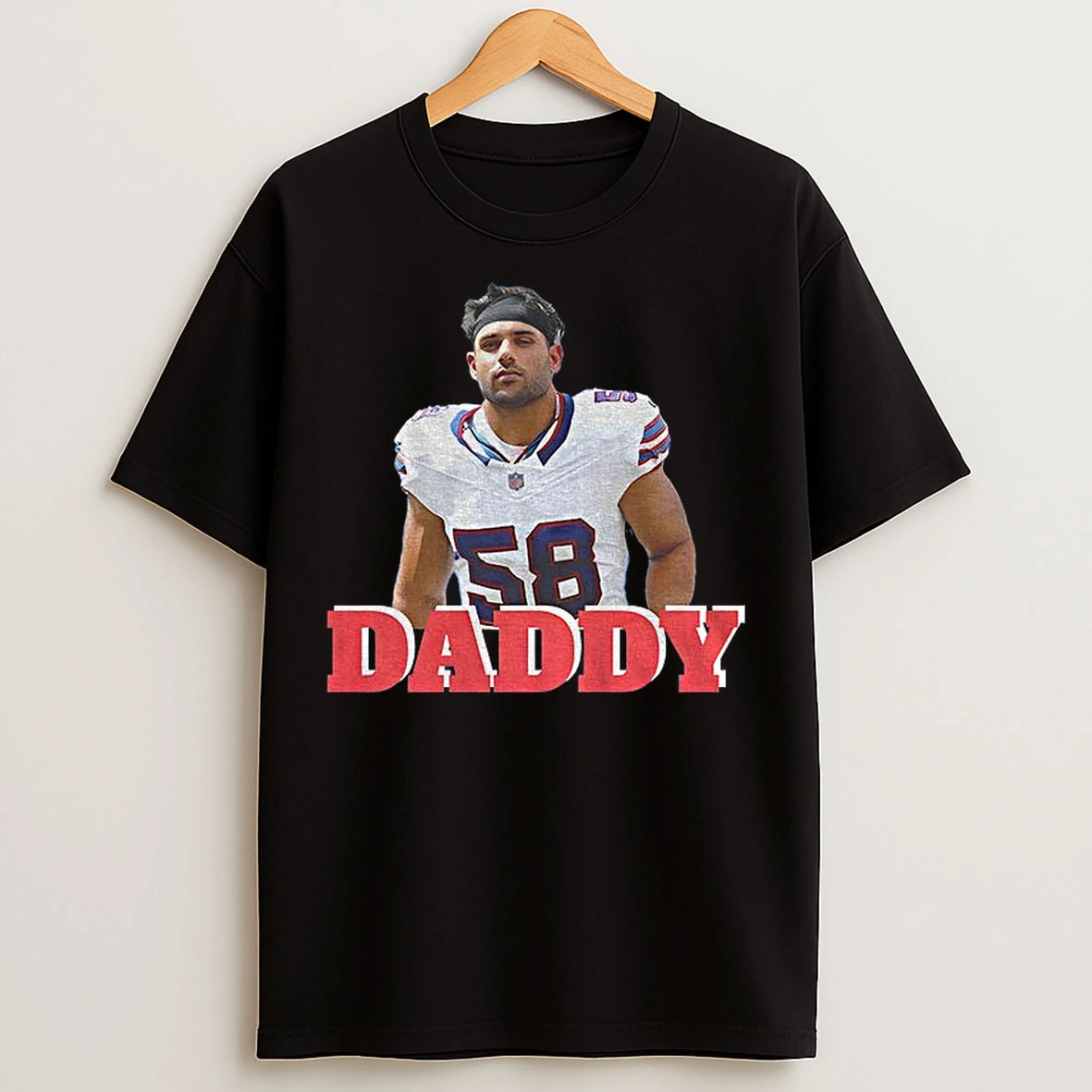Classic Daddy Matt Milano 58 Buffalo Bills Nfl Football 2025 T Shirts