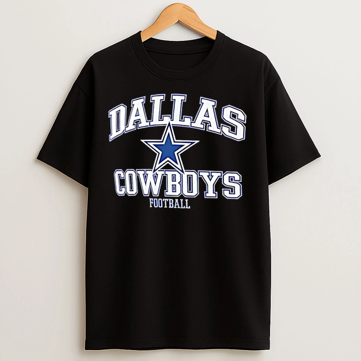 Classic Dallas Cowboys Football Arched Stylish T Shirts