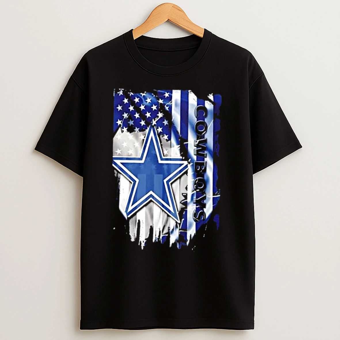 Classic Dallas Cowboys Football X American Flag T Shirts