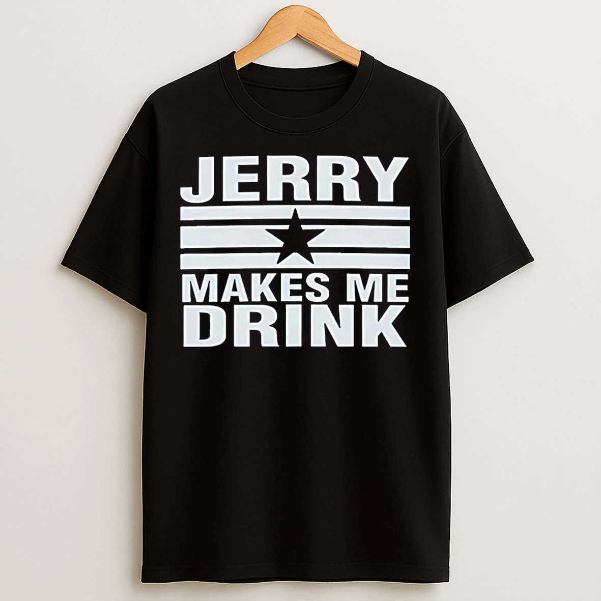 Classic Dallas Cowboys Jerry Makes Me Drink Christmas T Shirts