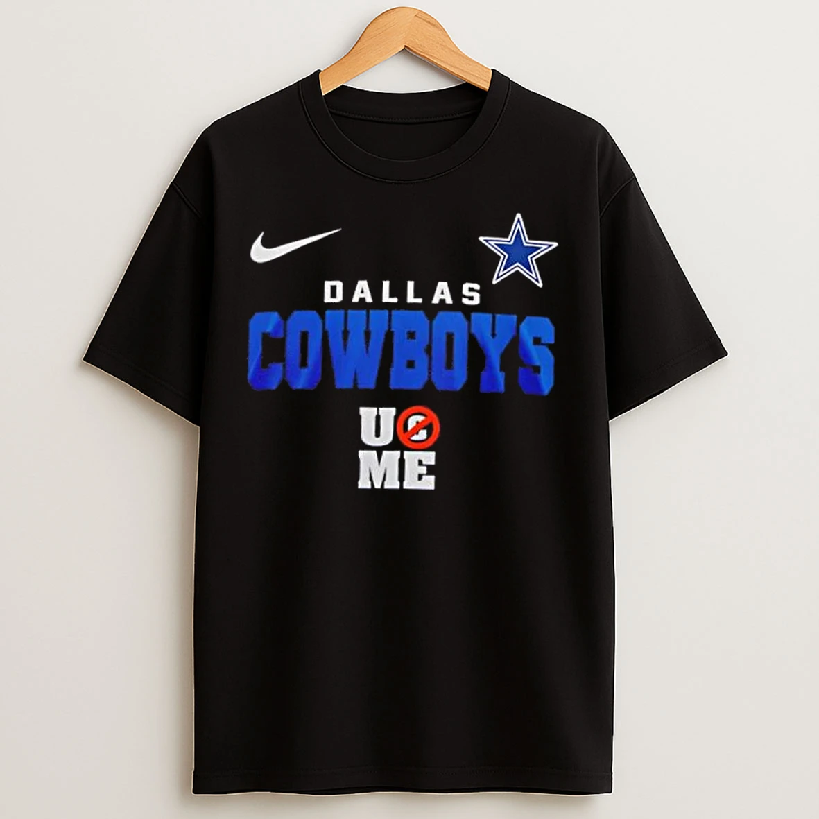 Classic Dallas Cowboys X Ucme John Cena Never Give Up T Shirts