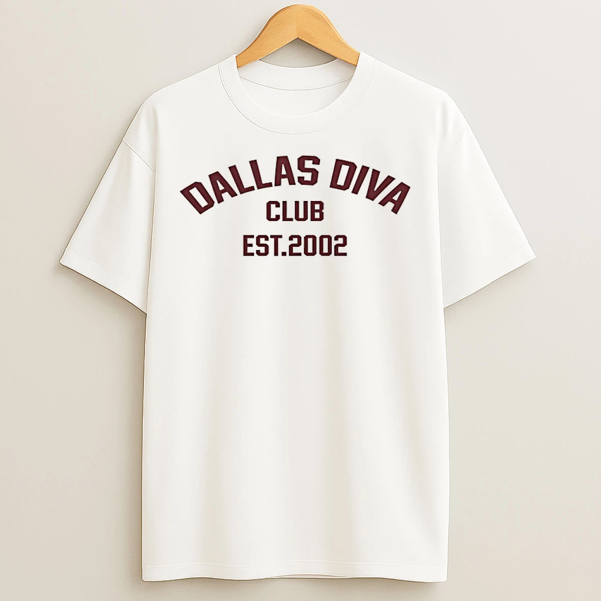 Classic Dallas Diva Club Est 2002 T Shirts