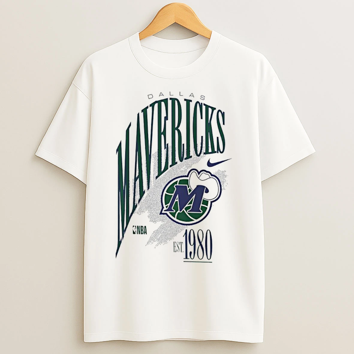 Classic Dallas Mavericks Nike Nba 1980 Hardwood Classics Champions T Shirts