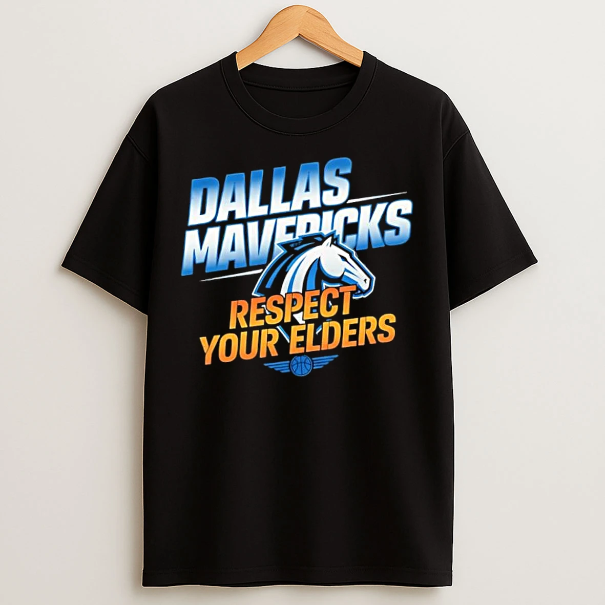 Classic Dallas Mavericks Respect Your Elders T Shirts