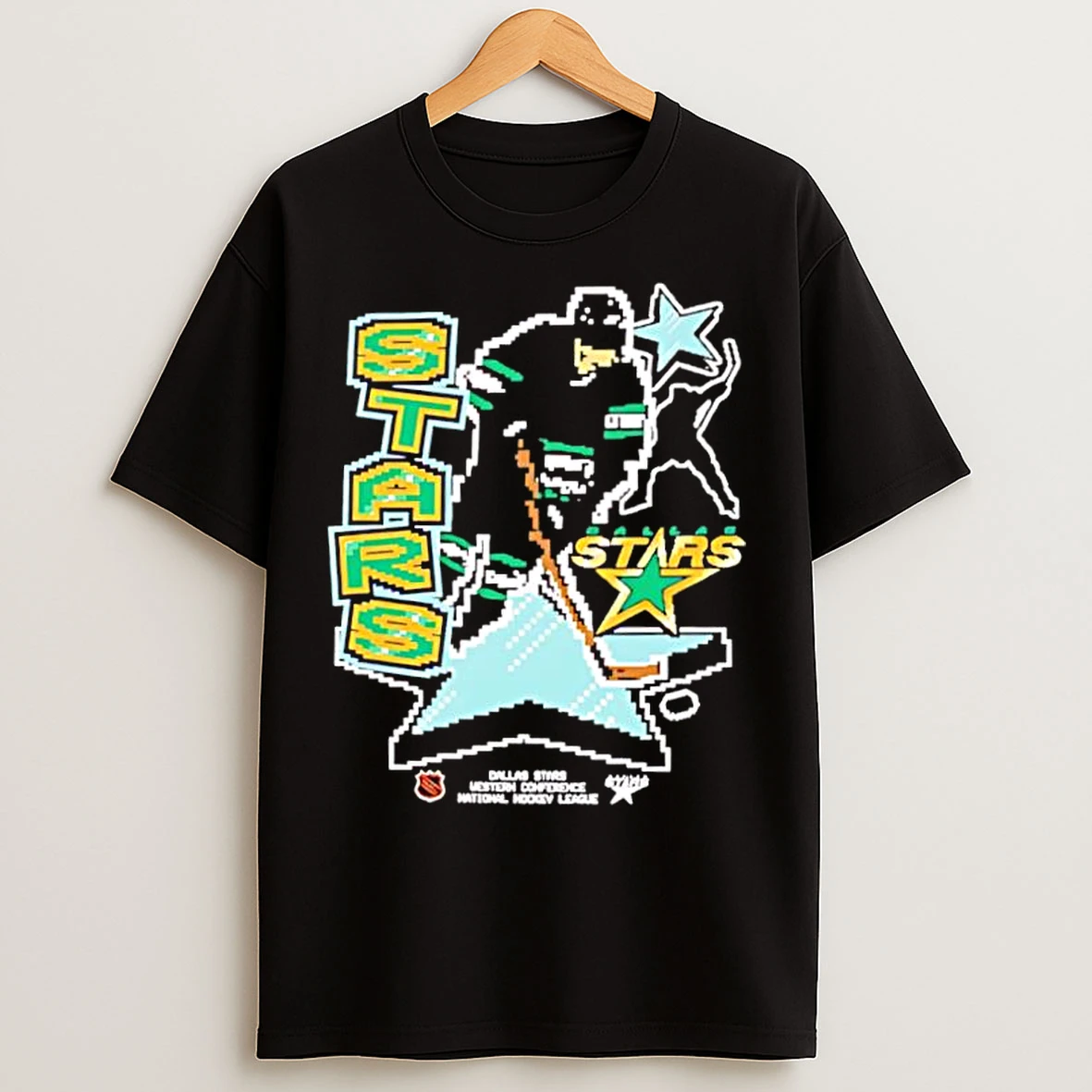 Classic Dallas Stars Lamplighter Franklin Games Graphic T Shirts