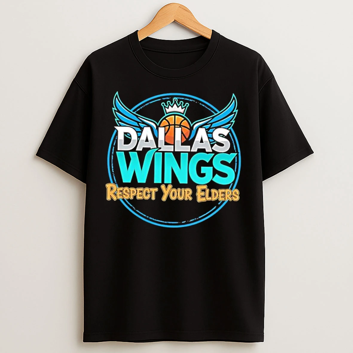 Classic Dallas Wings Respect Your Elders T Shirts