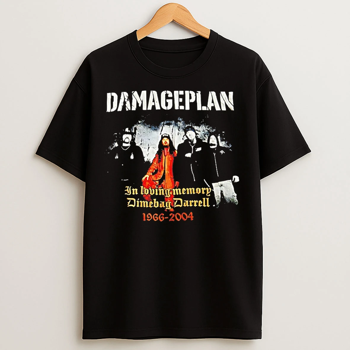 Classic Damageplan In Loving Memory Dimebag Darrell 1966 2004 T Shirts