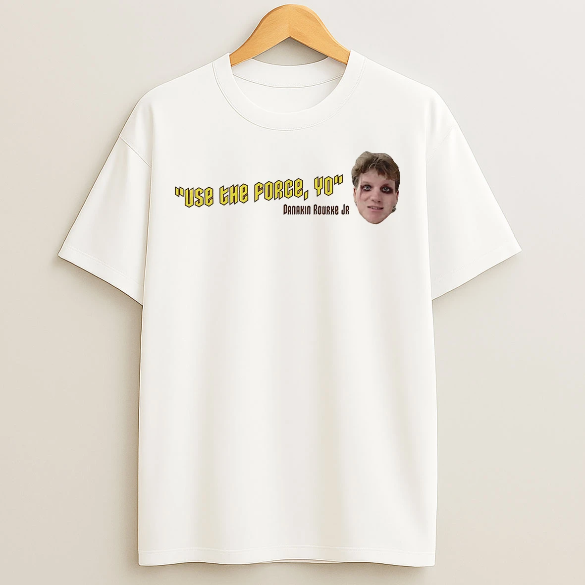 Classic Danakin Rourke Jr Use The Force T Shirts