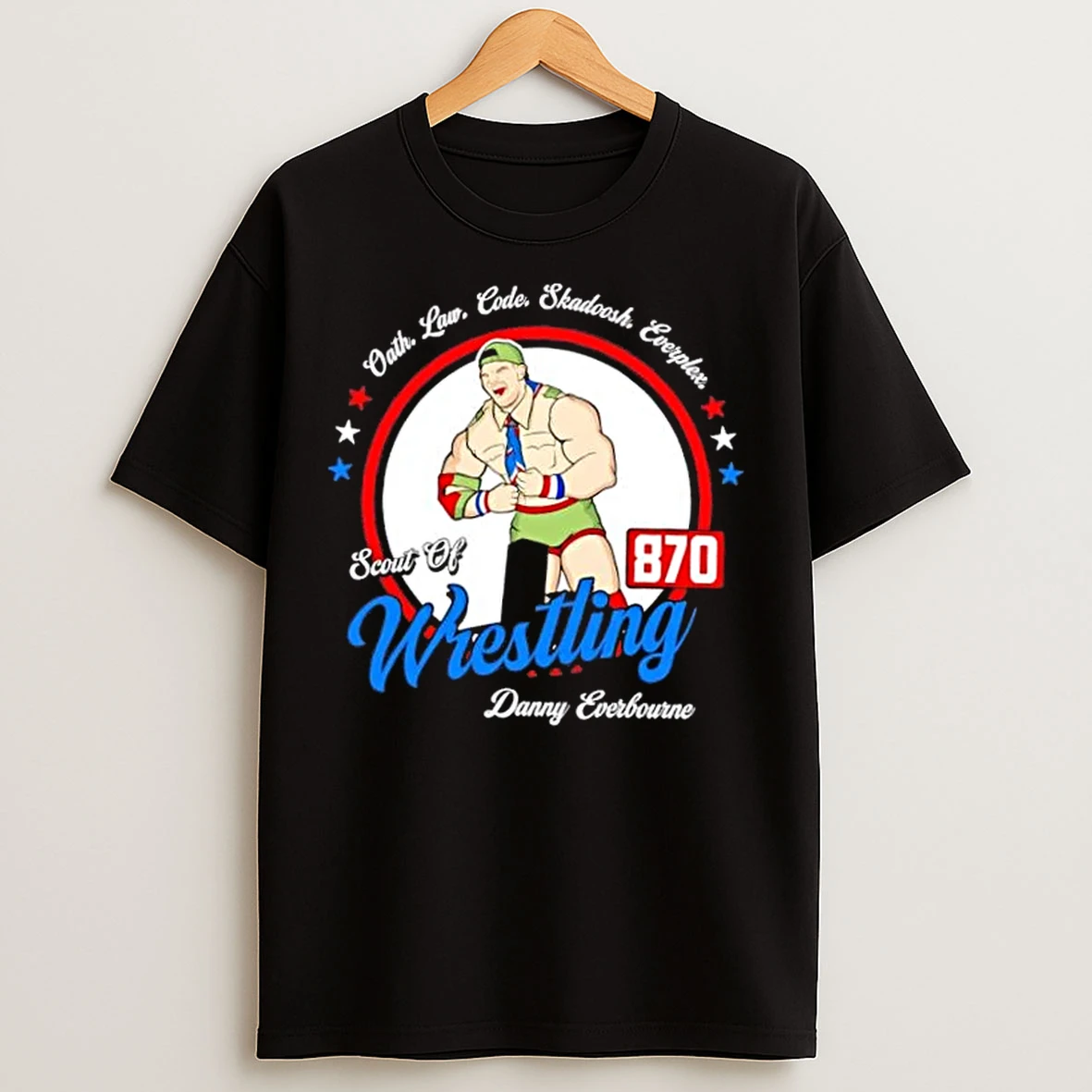 Classic Danny Everbourne Top Rope Pose T Shirts
