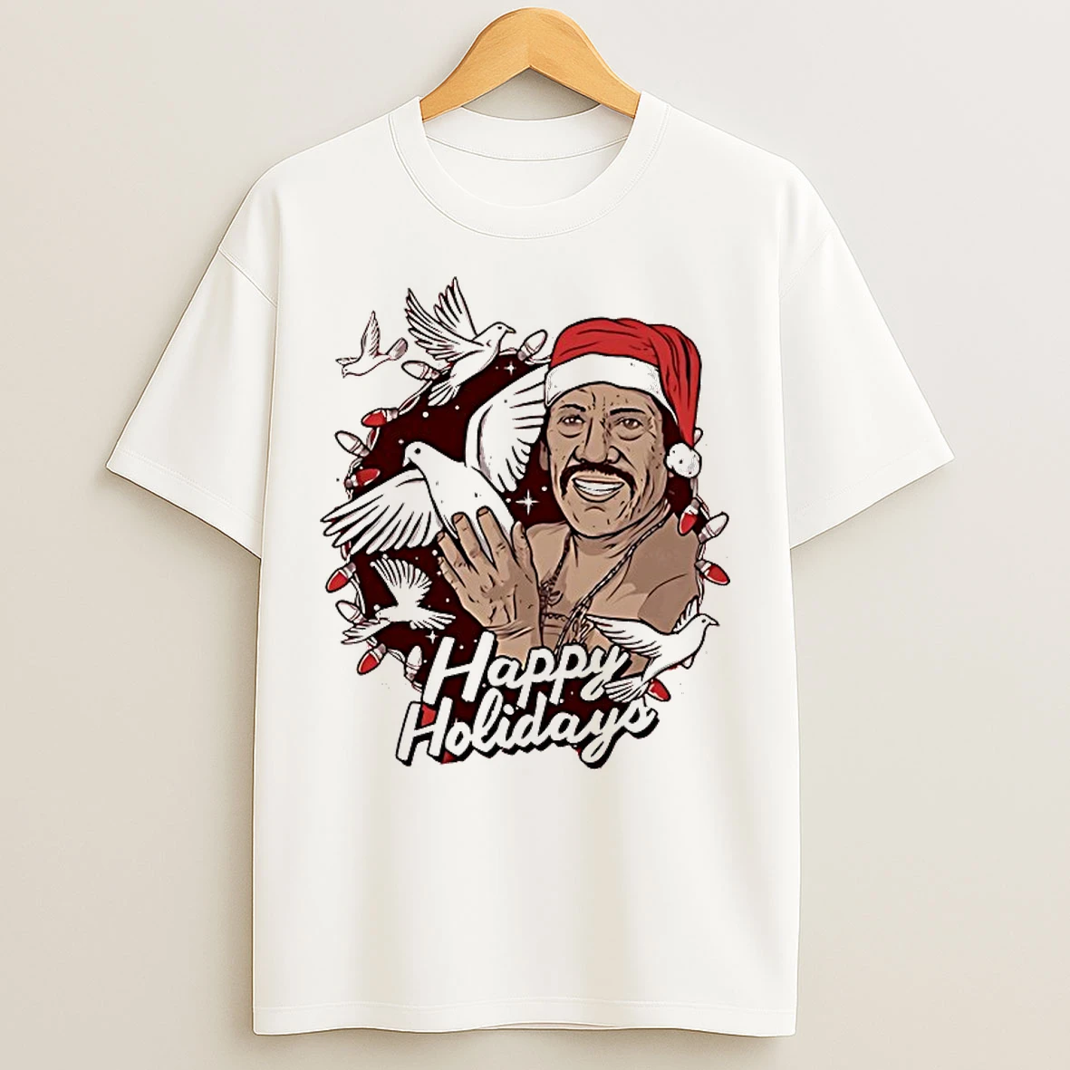 Classic Danny Trejo Happy Holidays T Shirts