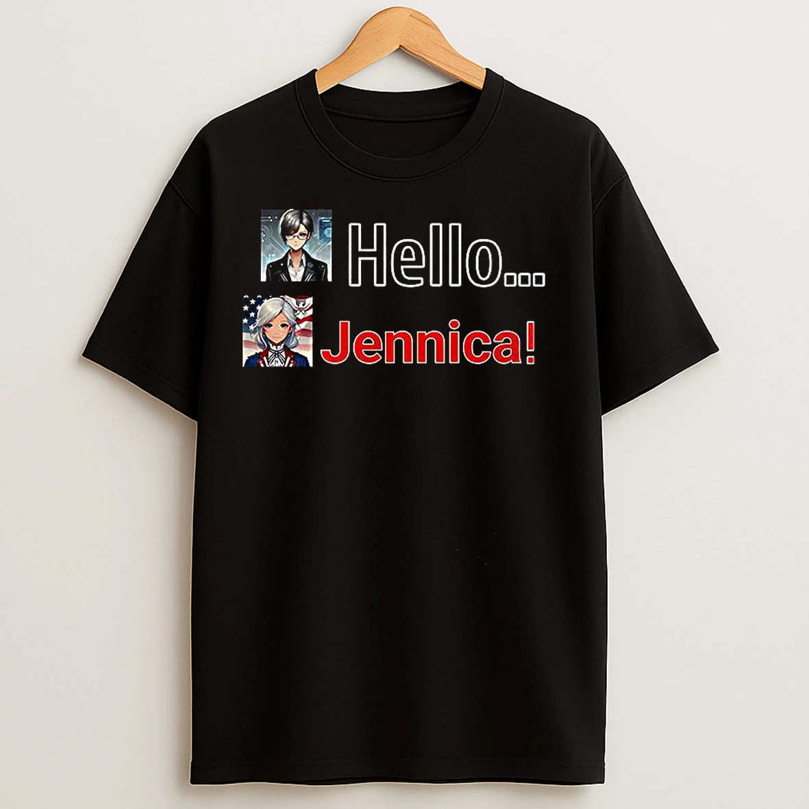 Classic Data Republican And Momof Hello Jennical T Shirts