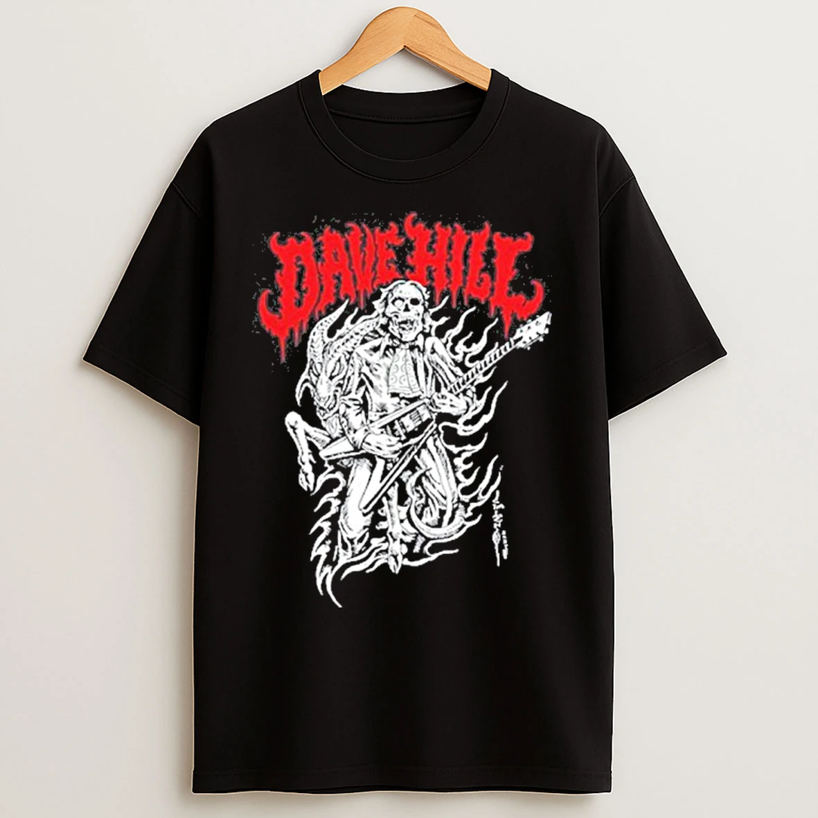 Classic Dave Hill Skullface T Shirts