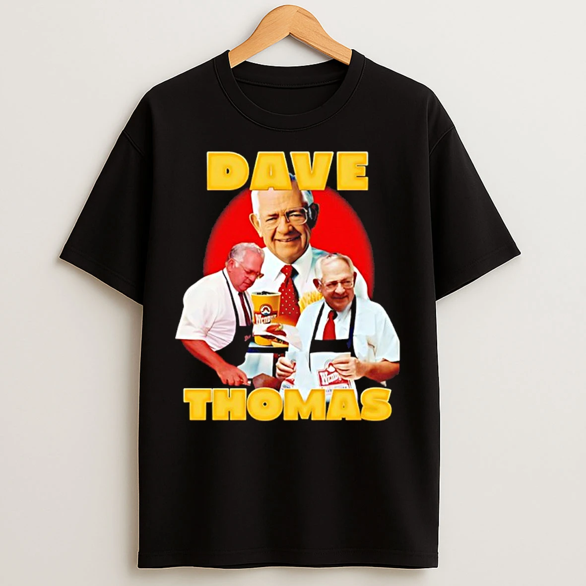 Classic Dave Thomas Wendys Graphic T Shirts