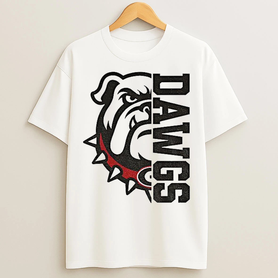Classic Dawgs Split Bulldog Georgia Bulldogs T Shirts